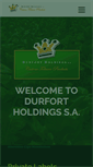 Mobile Screenshot of durfortholdings.com