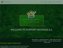 Tablet Screenshot of durfortholdings.com